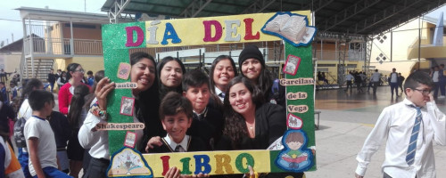 Alumnos Eufrasianos celebraron el día del libro con diversas actividades.