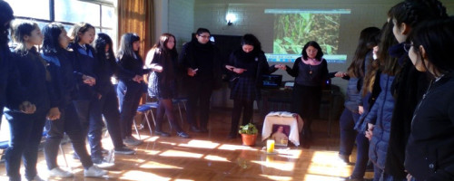 Jornada vocacional en Liceo Polivalente María Reina