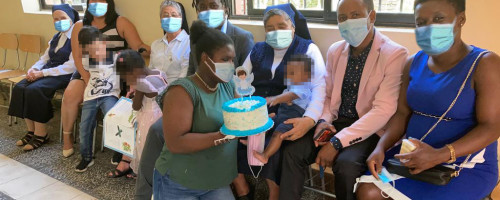 Fundación Madre Josefa Misión Talca: se celebró el bautizo de Thieden Costa Bon Anne Alexis