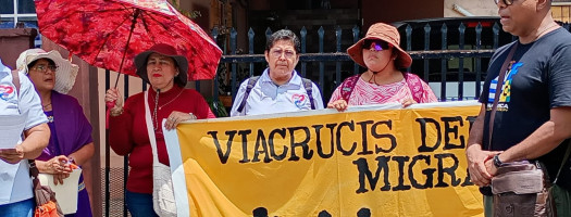 La Red Uniendo Fronteras realiza por segundo año consecutivo el Vía Crucis del Migrante