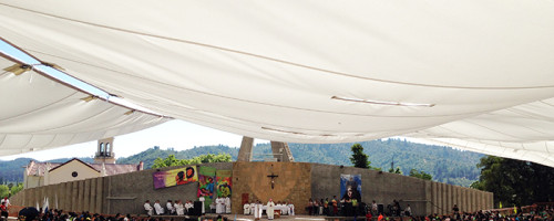 Peregrinación al Santuario de lo Vásquez.