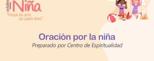 Invitación a orar por la niña este 27 de septiembre