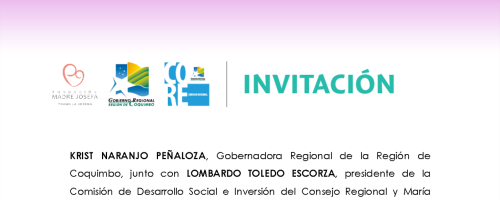 Centro de Atención al Migrante de la Fundación Madre Josefa invita al lanzamiento del proyecto financiado por el Gobierno Regional de Coquimbo