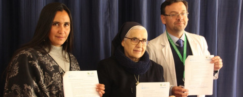 Hospital Psiquiátrico de putaendo firma importante convenio con la Fundación Buen Pastor.