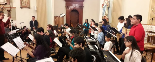 Fundación Buen Pastor patrocina encuentro de orquestas