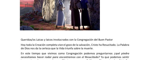 Saludo Pascual Equipo de Liderazgo Provincial