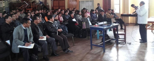 Charla con directores de Unidades Educativas