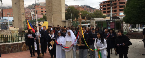 Conmemoración de la Pascua de Santa María Eufrasia en el Colegio Inglés Católico.