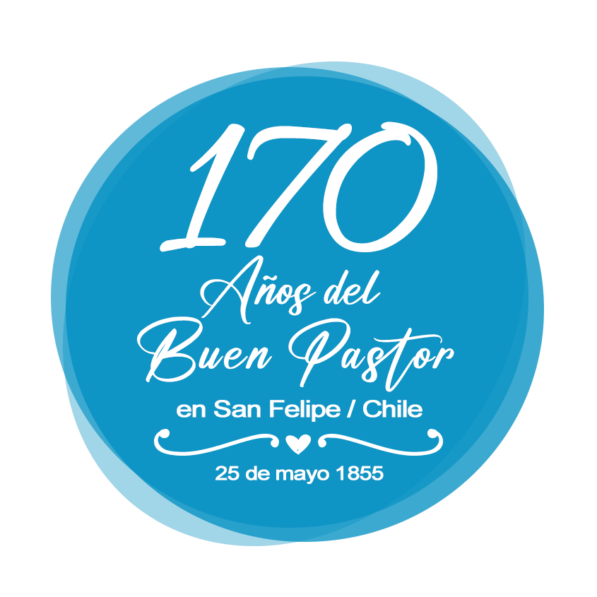 logo 170 años fondo azul