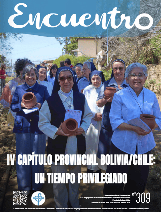 Portada del Boletín Encuentro, edición de marzo
